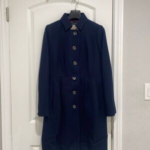 NWT Banana Republic Navy Women’s Coat.  Size medium.